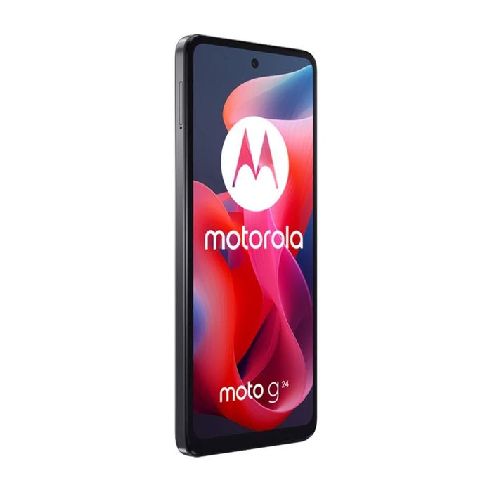 MOTOROLA MOTO G24 DS 8/128 MATTE CHARCOAL Чисто  Нов, Без гаранция