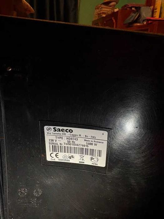 Vand aparat de cafea Philips Saeco