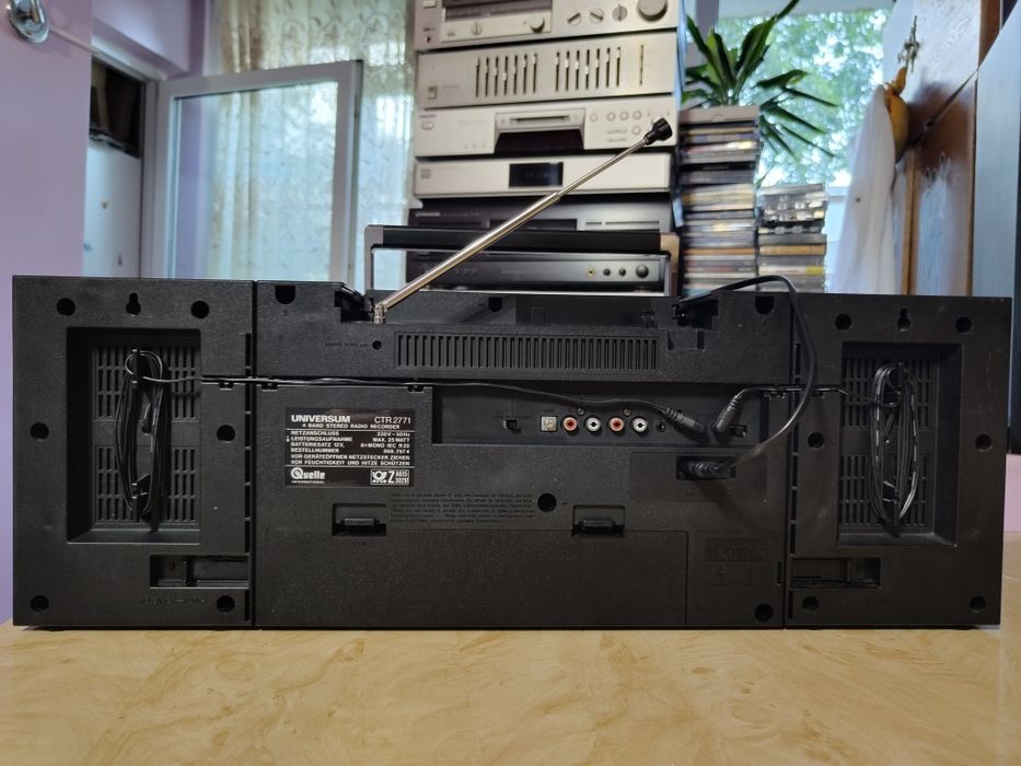 Radiocasetofon Boombox Universum CTR 2771 vintage Ghettoblaster  High perfonmance