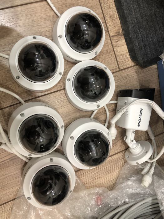 камера видеонаблюдения 7шт hikvision