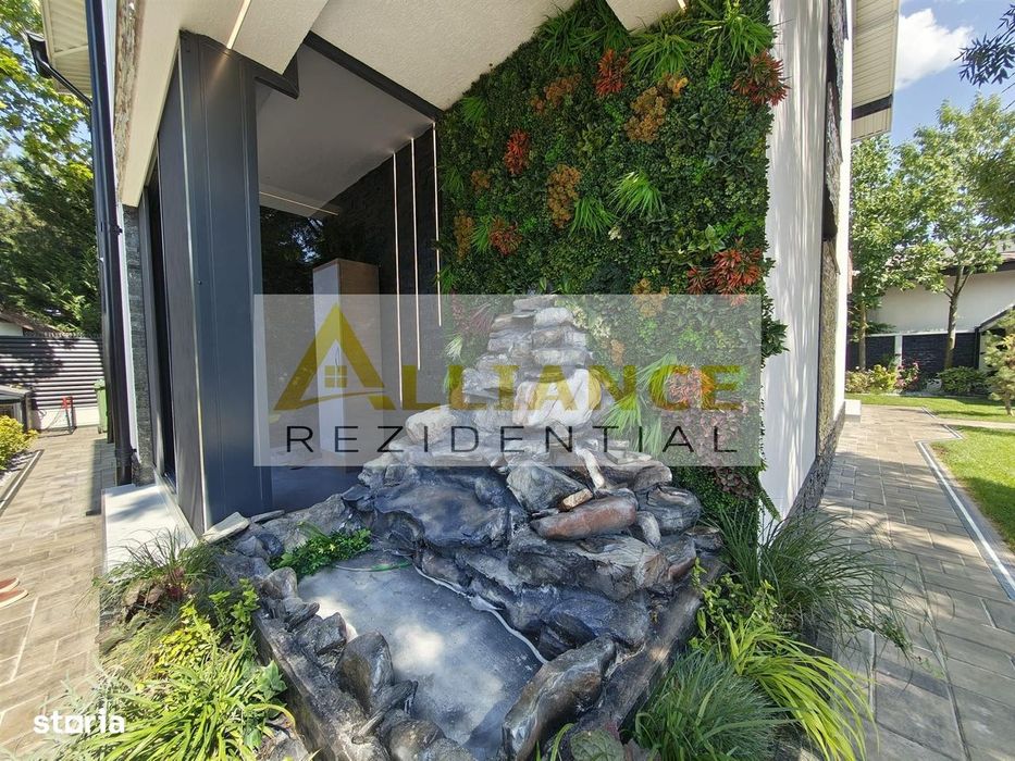 Vila premium P+1+M | 185 mp utili | Teren 650 mp | Piscina | Mobilata