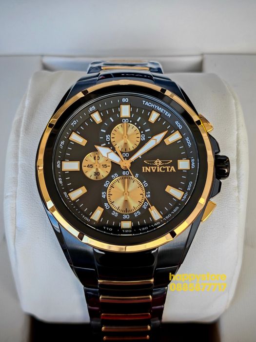 INVICTA Vulture black 46 mm, Инвикта нов ръчен часовник