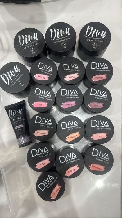 Продам гели DIVA