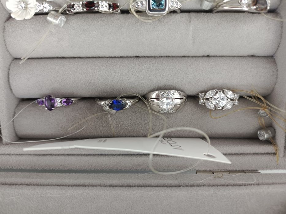 Серебряные кольца (новые)