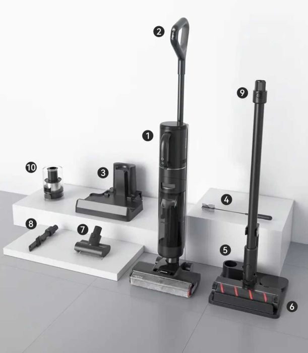 Пылесос DREAME H13 Pro Plus Mix черный