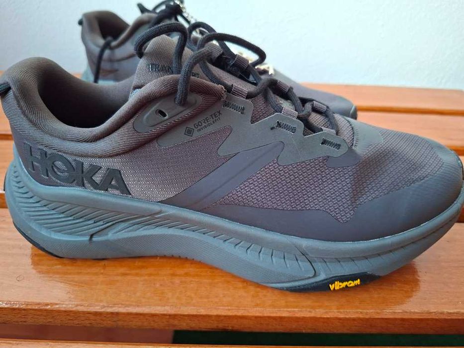 Adidasi trekking HOKA Transport Goretex talpa Vibram marime 42 zero km