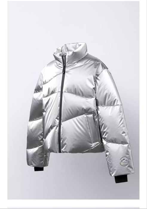 Сребристо ски яке Zara