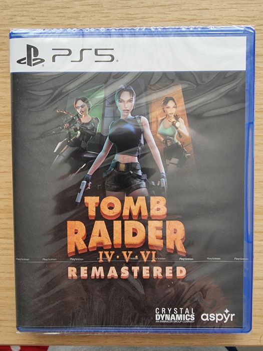 Tomb Raider 4-6 Remastered PS5 sigilat