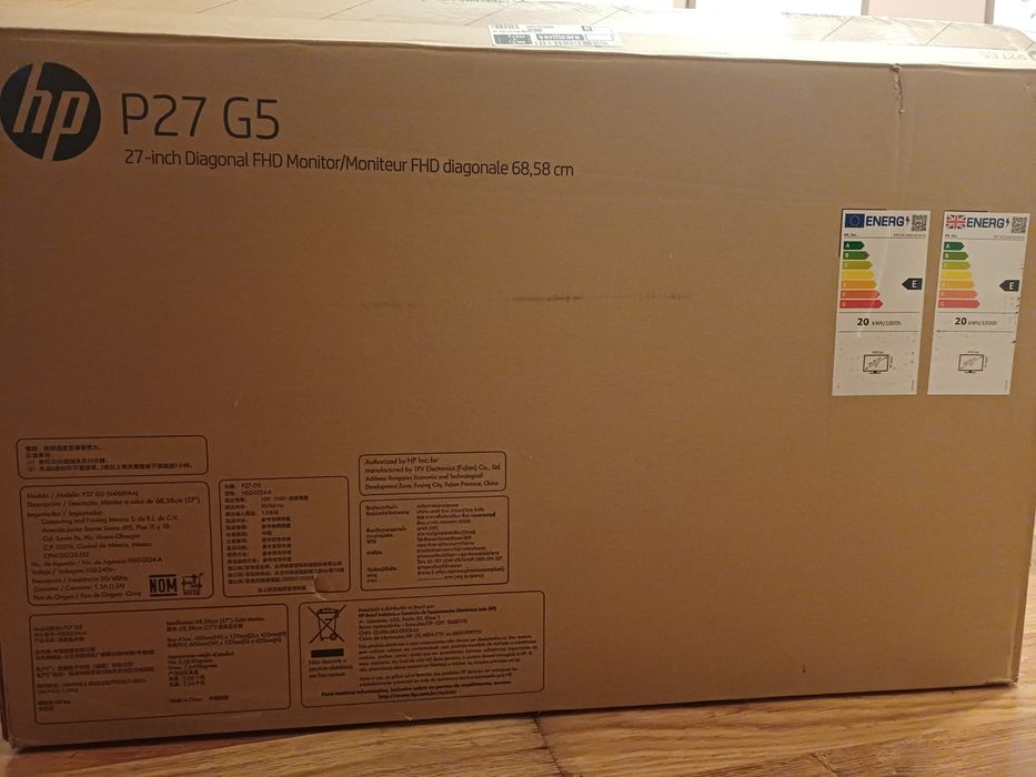 Monitor Led HP P27 G5