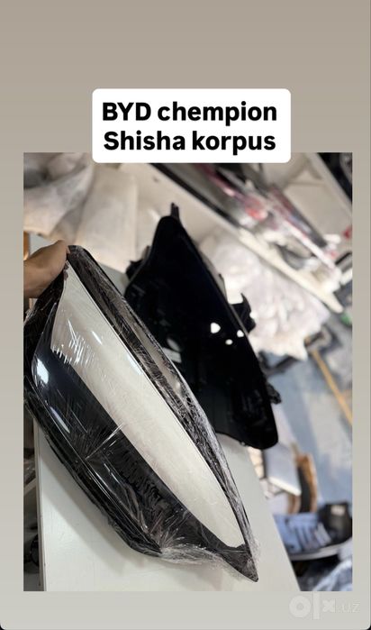 BYD shisha va korpus  fara