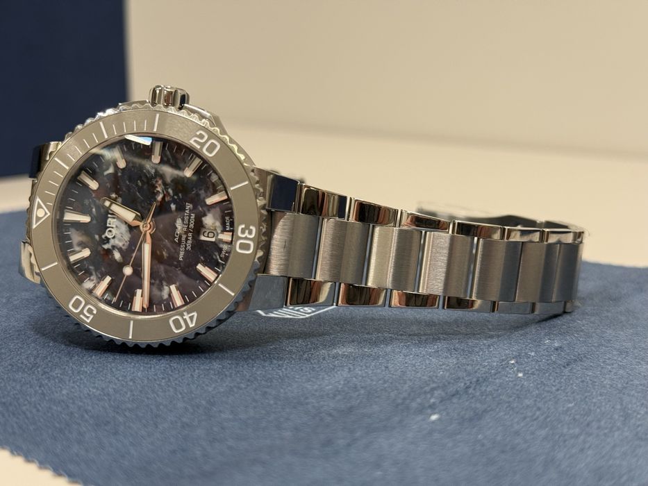 Oris Aquis Upcycle Date 41.5mm Мъжки автоматичен часовник