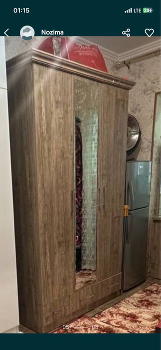 Шкаф трюмо билан сотилади