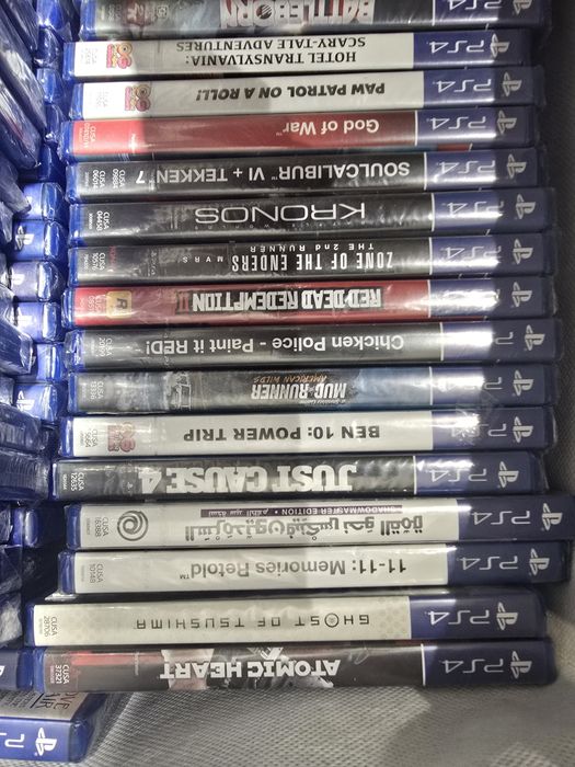 Новые диски для ps4, ps5