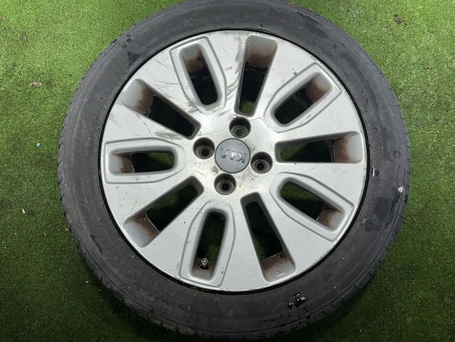 JANTE KIA R16 / 4x100 / RIO 2 / 6JX16 OFFSET 48 / 195/55 R16 /  + CAUCIUCURI (X4)