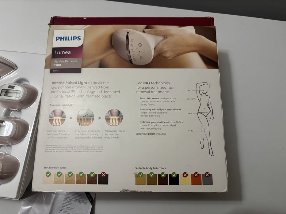 Epilator IPL  Philips Lumea Series 9900