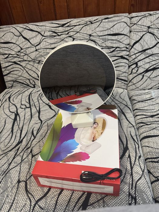 Магическо огледало -огледало със снимка кръгло или сърце Само На Едро