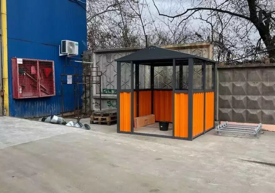 Курилка урно тапчан навесы бесдки