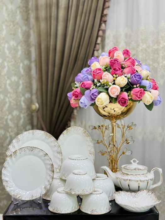 Prokat | Arenda 5$ dollardan Stol stullar posuda naves furshet