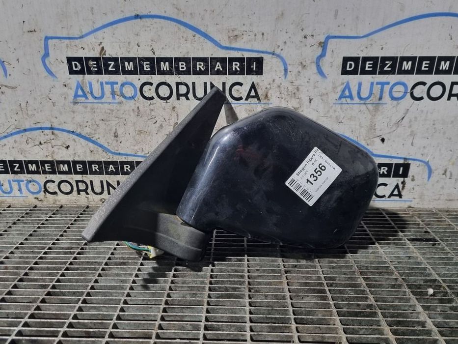 Oglinda stanga Mitsubishi Shogun Pajero Pinin 1999 - 2006 4 Usi Samtschwarz Metalizat ...