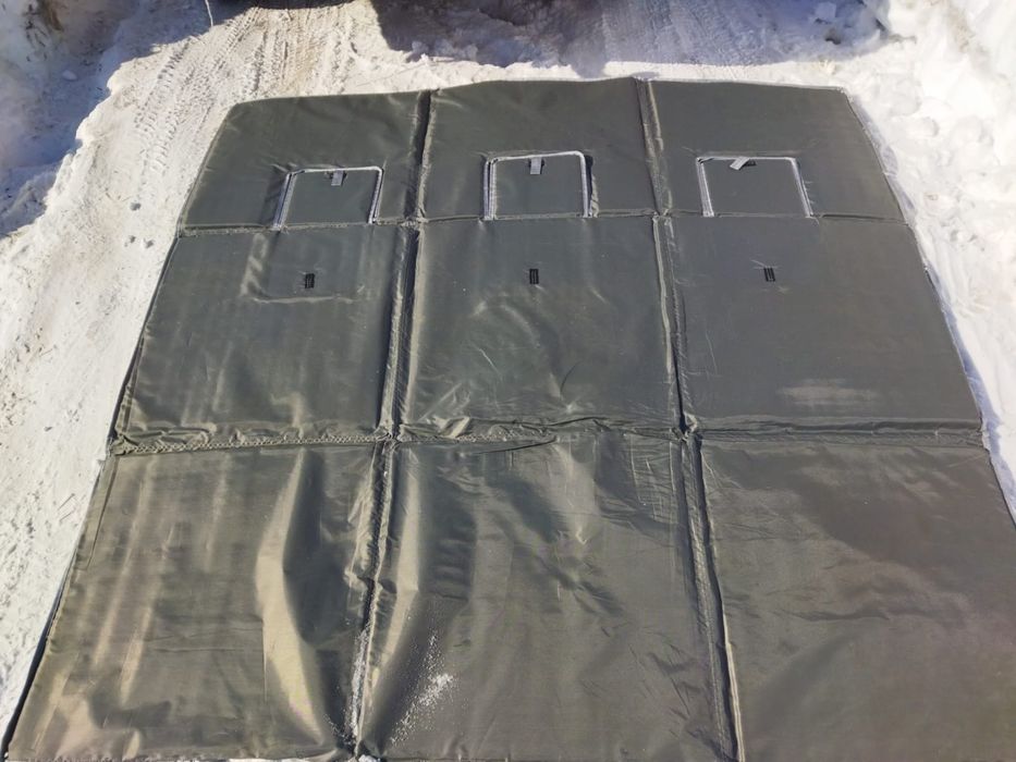 Пол в палатку куб