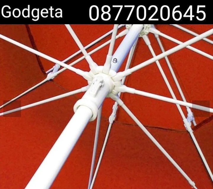 ВЕТРОУСТОЙЧИВ ДВОЕН Покрив Градински или плажен чадър зелен и др.цвето