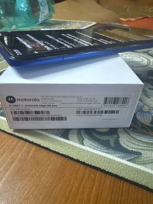 Motorola edge 60 pro în garanție