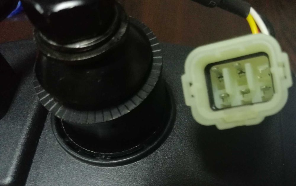 Външни фарове с мигач за мотокар,трактор,багер, къси, дълги, мигач