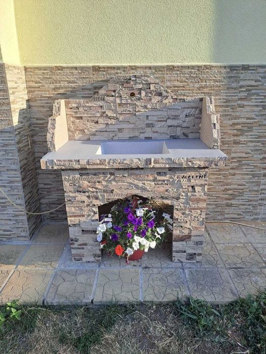 Бетонови градински чешми/дворни мивки