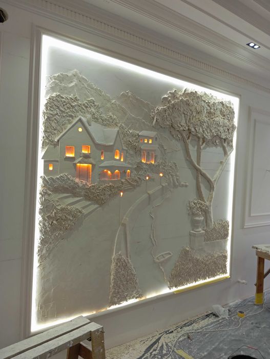 Rassomlik va dekor xizmati – devorga rasm chizish (Urganch)