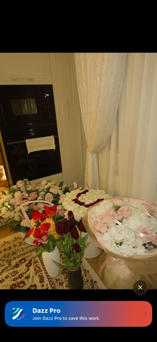 продам свежие букеты