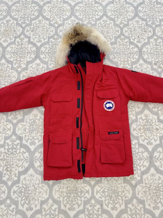Canada goose expedition parka red
