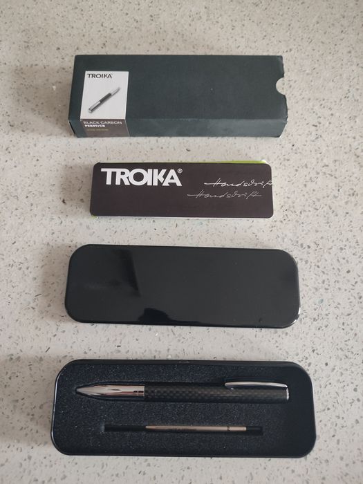 Ручка Troika Black Carbon