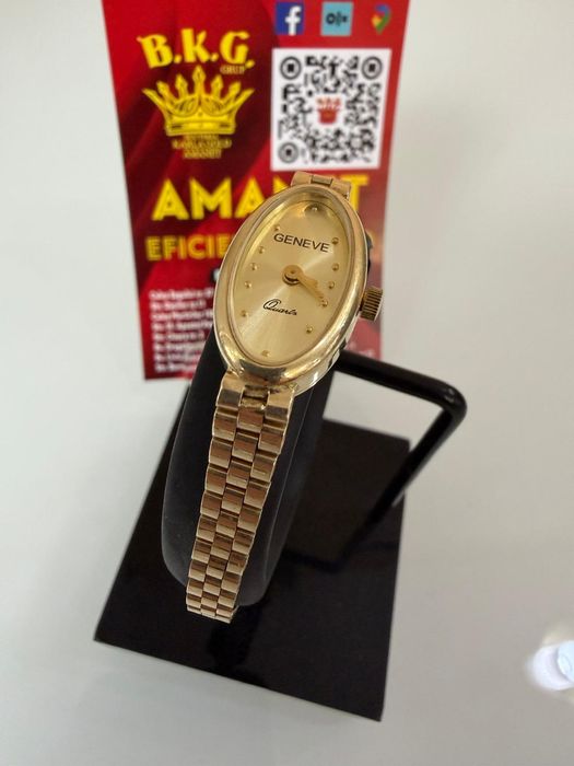 Ceas Geneve din aur de 14K Amanet BKG