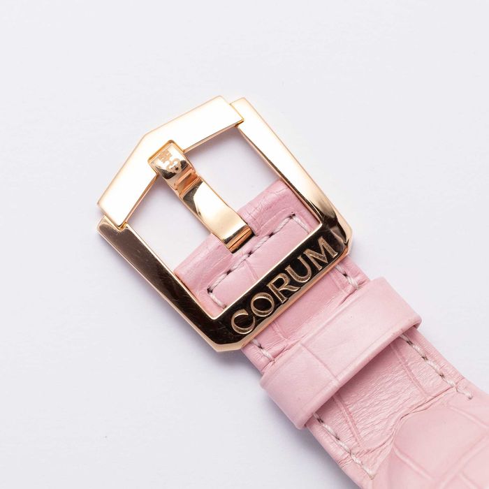 Corum Lady Admiral's Cup 40mm Diamond Rose Gold Pink MOP Dial