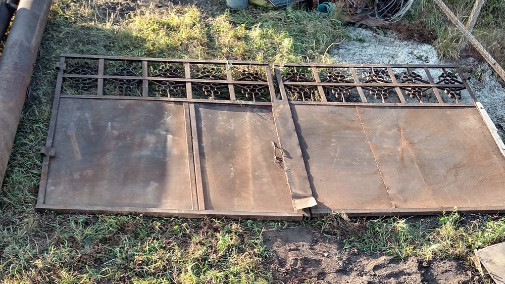 Ворота с калиткой