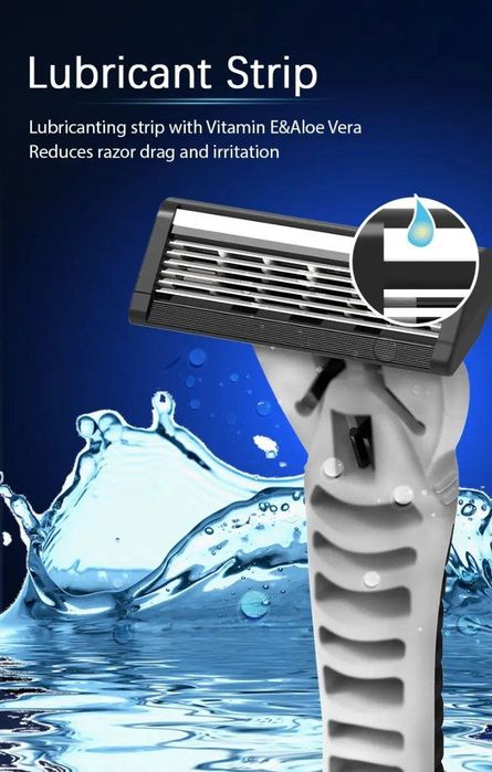 Soqol olish uchun ustaralar" 3 lezvali 1ta dasta va 17 boshchali "