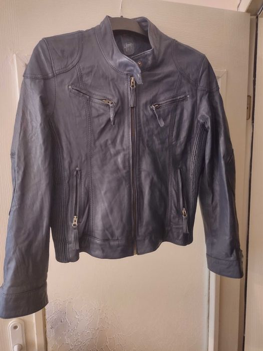 Естествена кожа яке XL