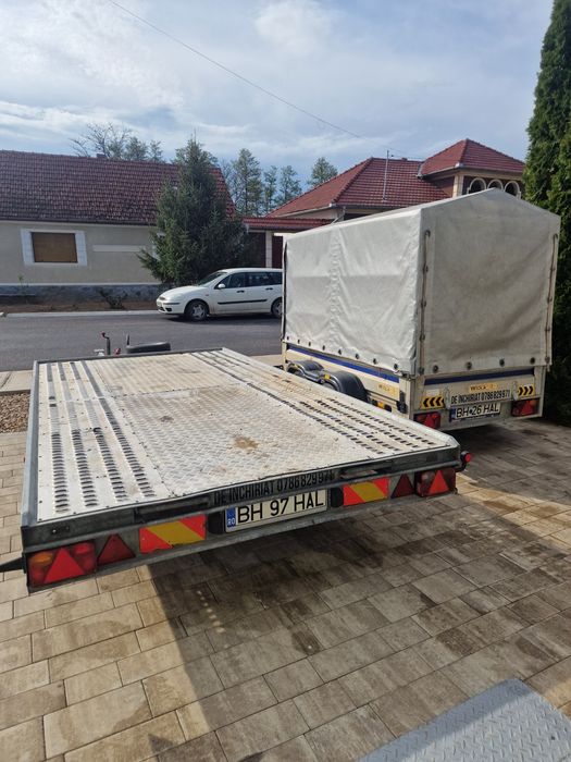 De Inchiriat / Inchirieri / Inchiriez trailer (platforma) și remorca