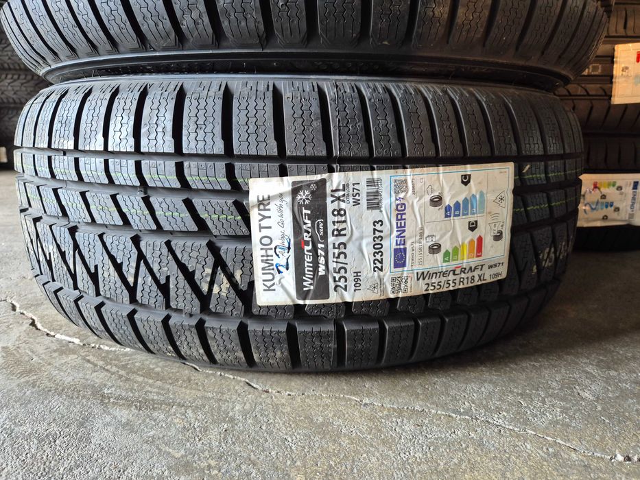 4 Anvelope M+S IARNA - 255/55/18 109H XL - Kumho Winter Craft WS71 SUV - NOU - DOT 2022 !