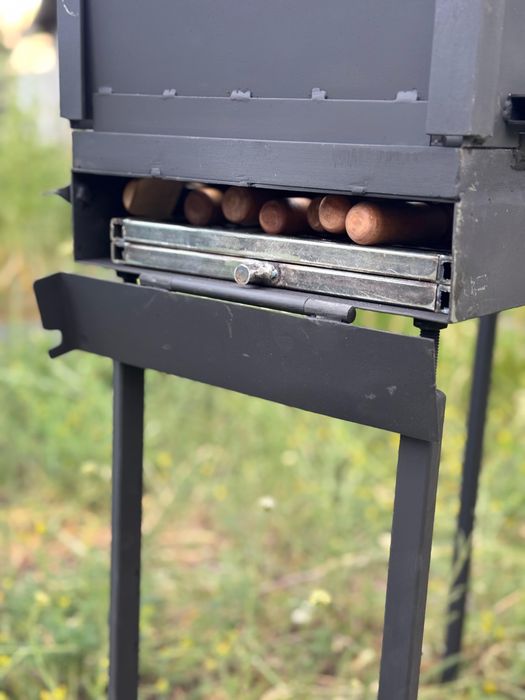 Мангал-чемодан, два в одном.