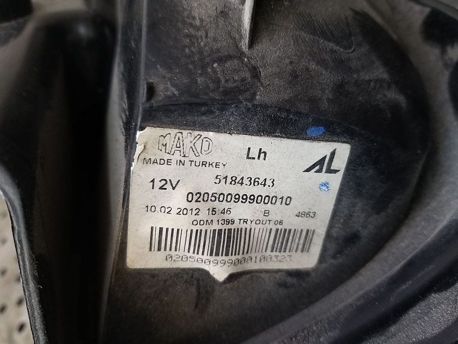 Stop tripla lampa stanga fiat panda 3 312 319 51843643