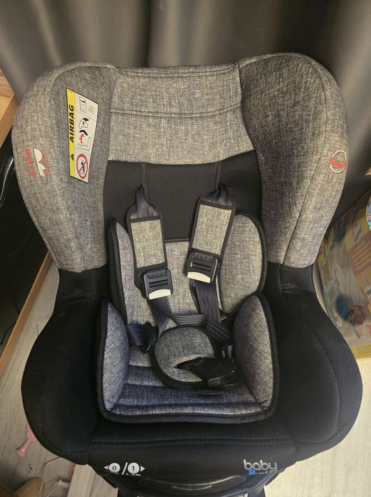 Scaun auto copii 0-18kg impecabil baza 360°