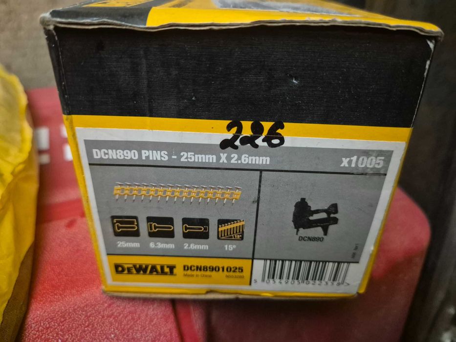 Пирони за бетон dewalt