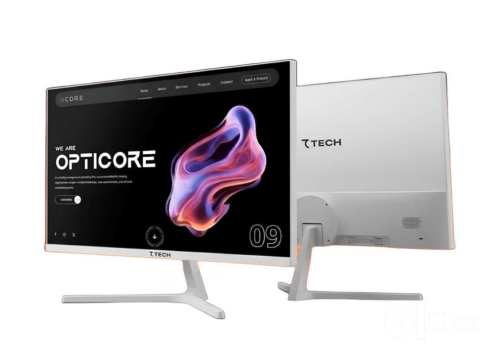 Монитор 7 TECH 7M4S24F100 B24 24" Flat FHD IPS 100Hz