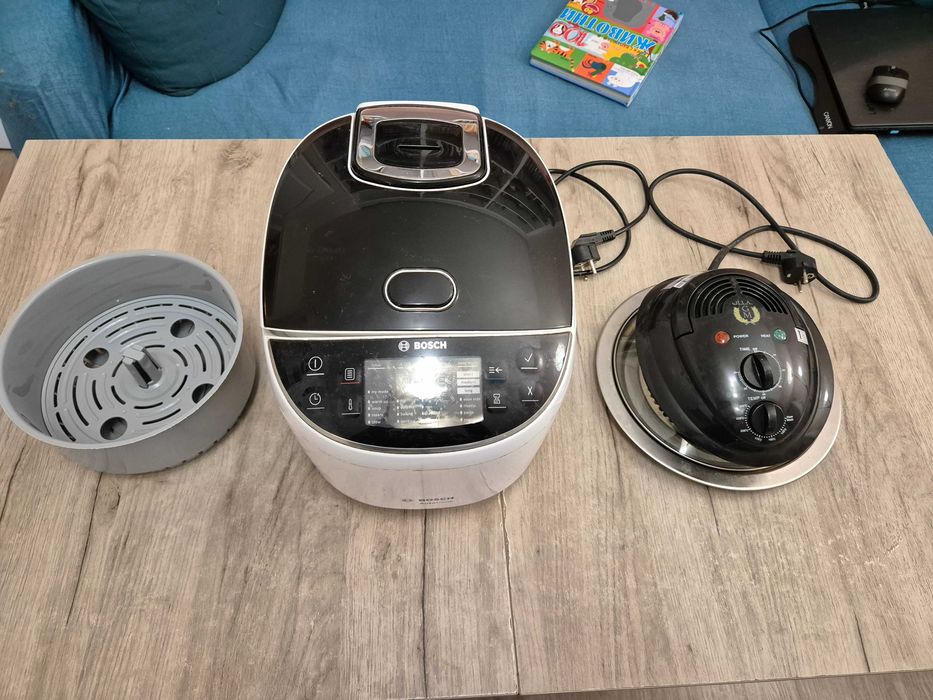 Мултикукър, запичащ капак, еър фрайер-фурна