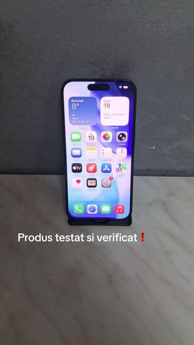 iPhone 15 Pro Negru