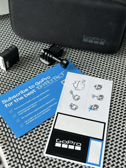 Gopro hero 11 black, 2 baterii enduro, card 32GB