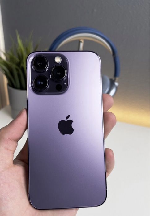 iPhone 14 Pro Max 256GB Deep Purple • Отличное состояние • 86% батарея