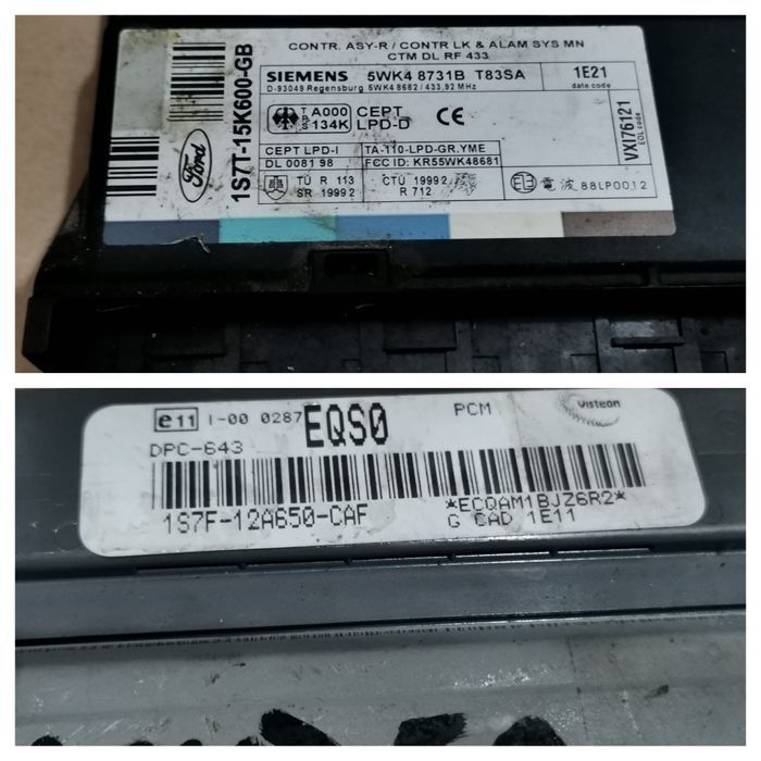 Kit pornire ford mondeo mk3 2.0 tddi 1S7F-12A650-CAF / 1S7T-15K600-GB