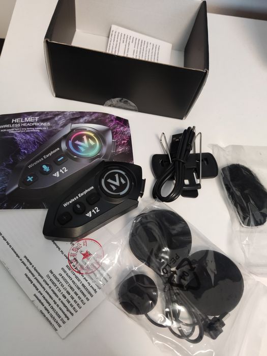 Handsfree Blutheooth Casca moto